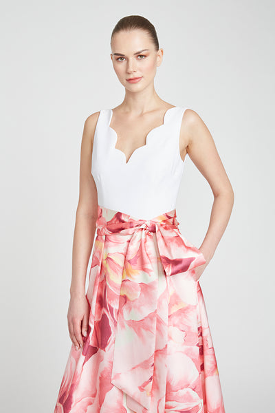 Daphne Tea Length Gown