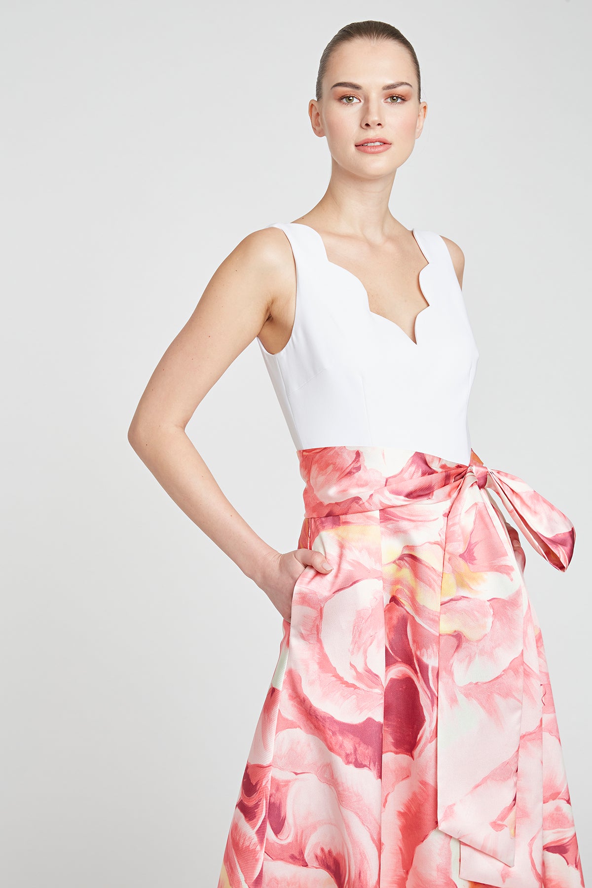 Daphne Tea Length Gown