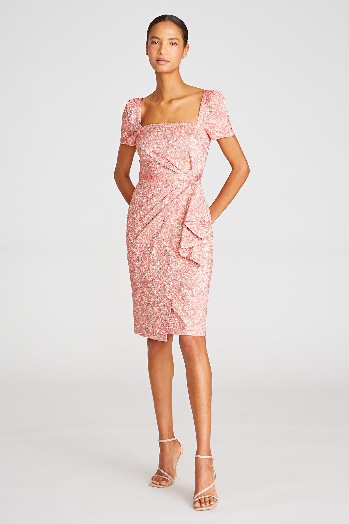 Paulina Draped Cocktail Dress