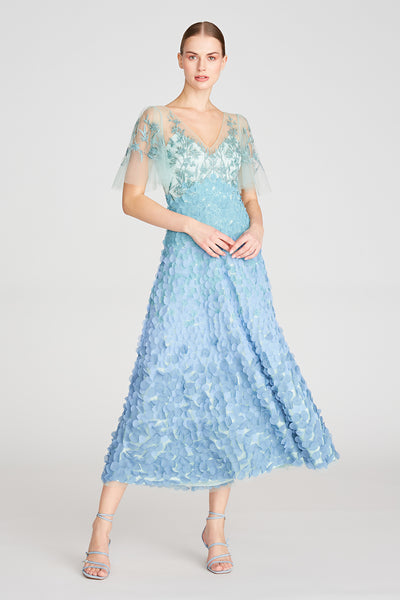 Odette Ombre Petal Dress