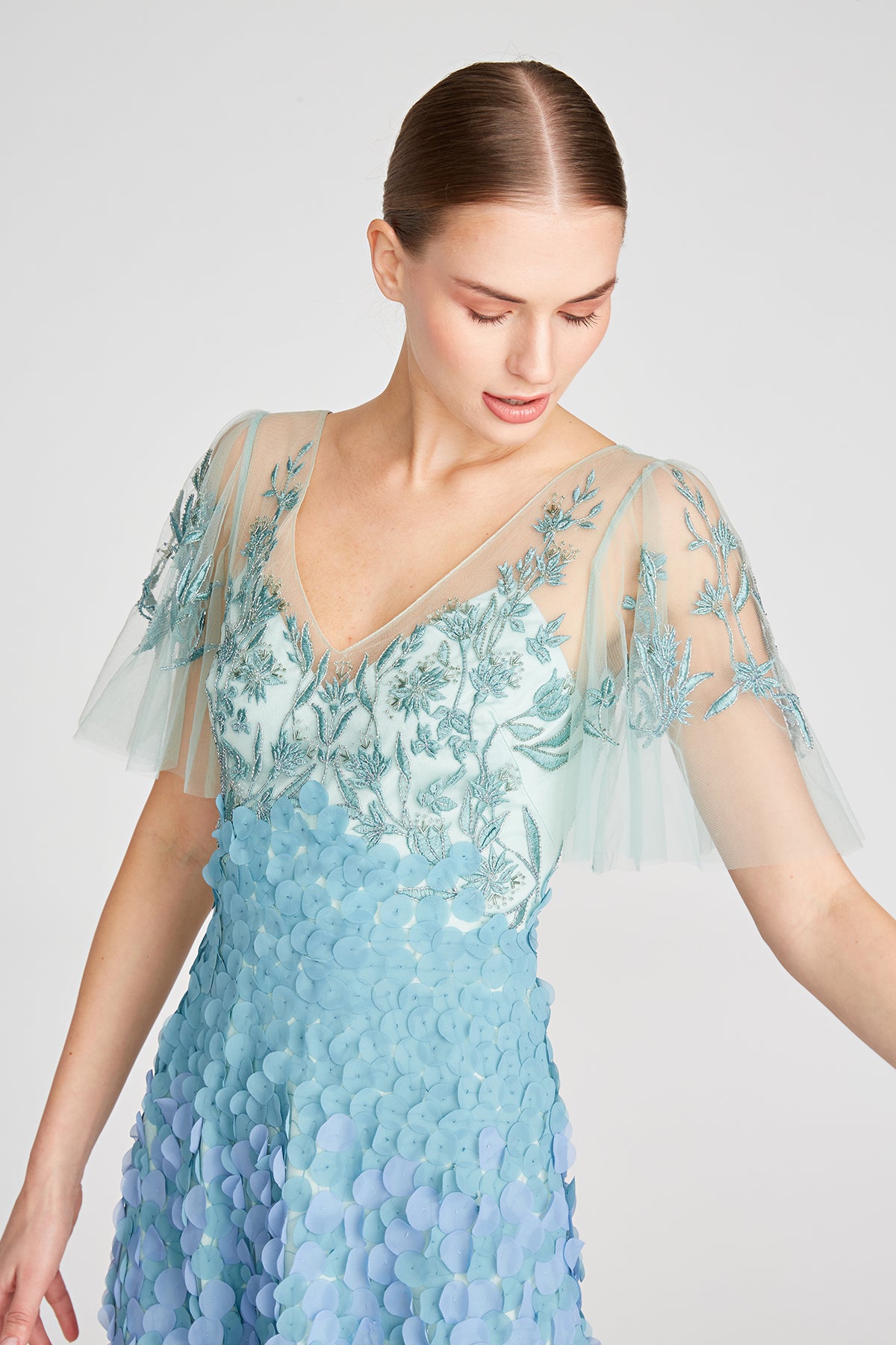 Odette Ombre Petal Dress