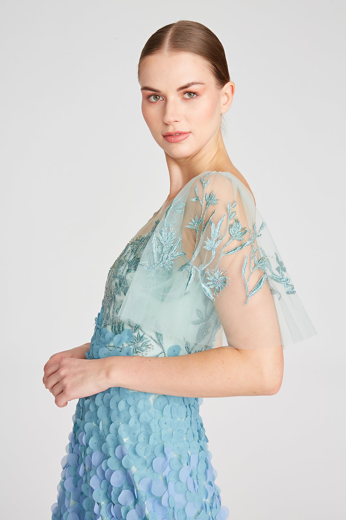 Odette Ombre Petal Dress