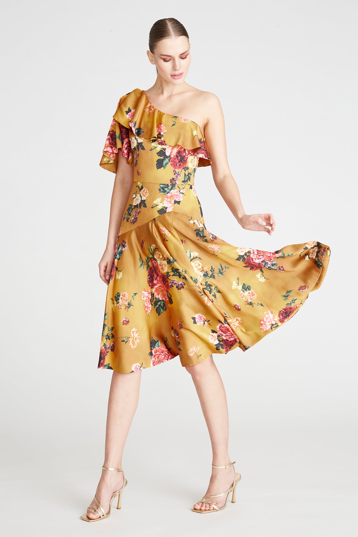 Elora Printed Cocktail Dress