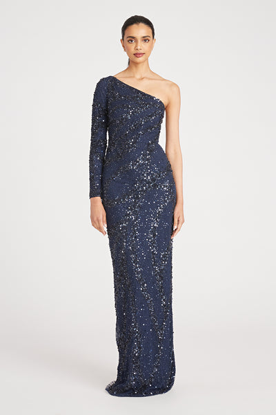 Evangeline Beaded Gown – THEIA