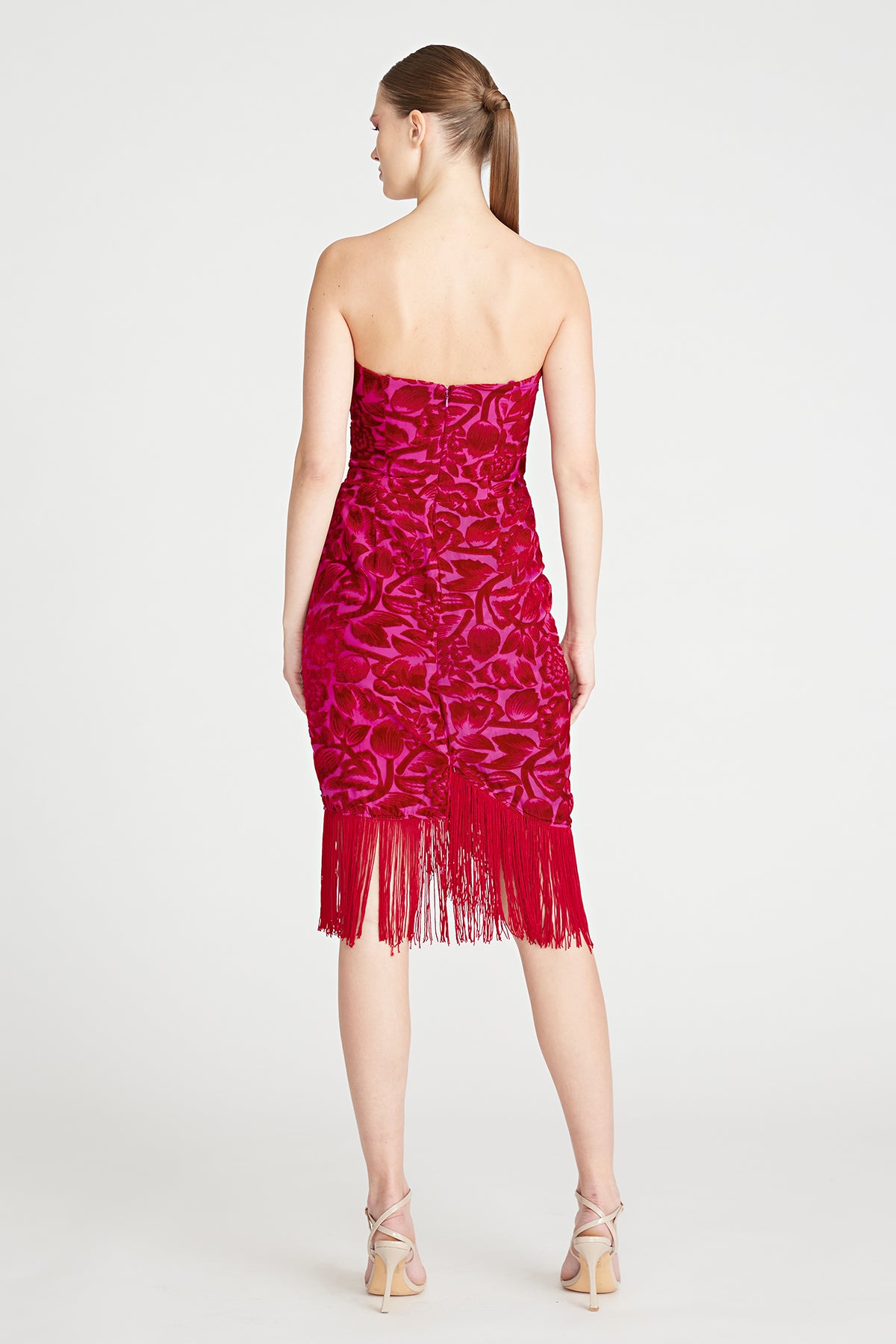 Adina Fringe Cocktail Dress