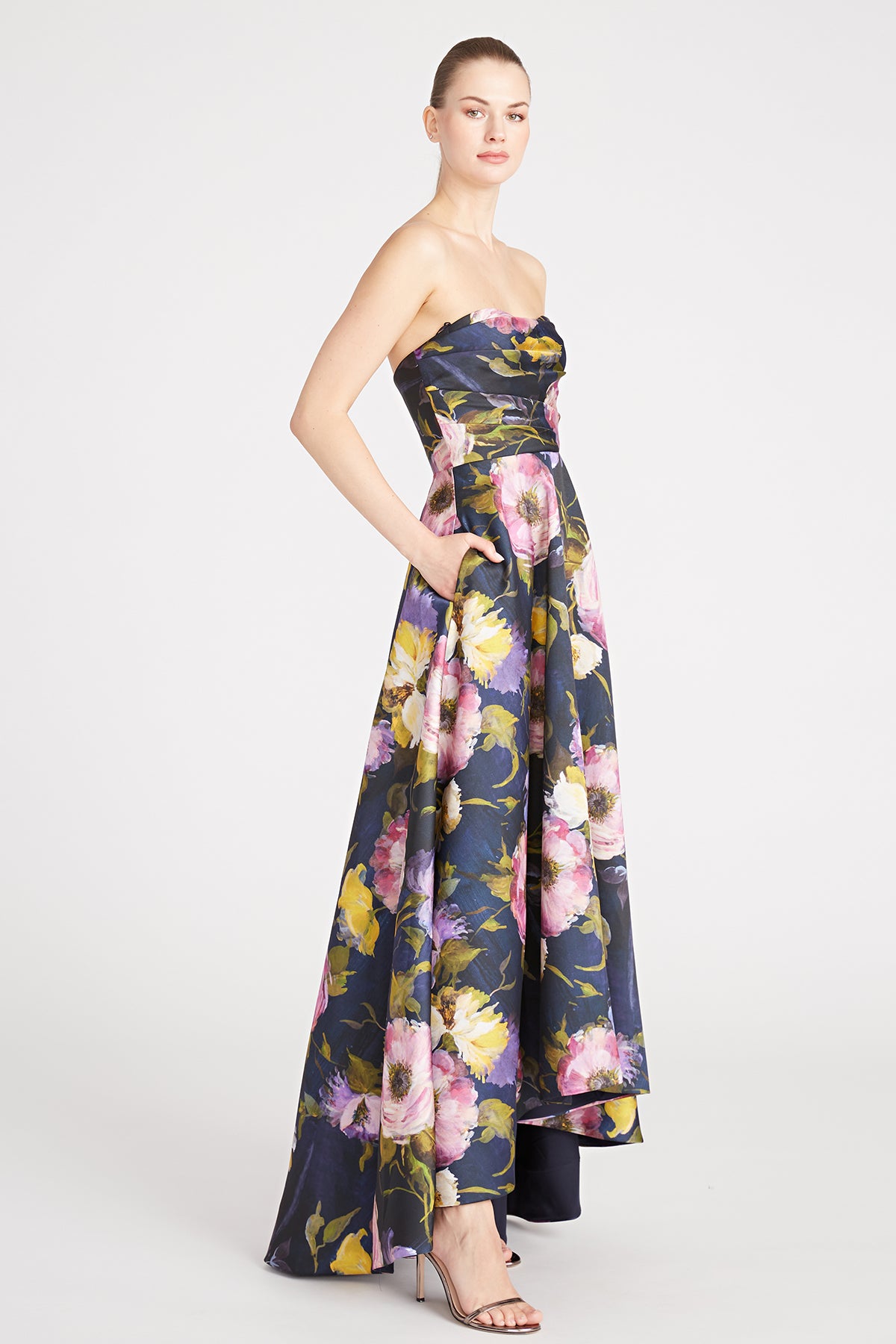 Mirabel Strapless A Line Gown