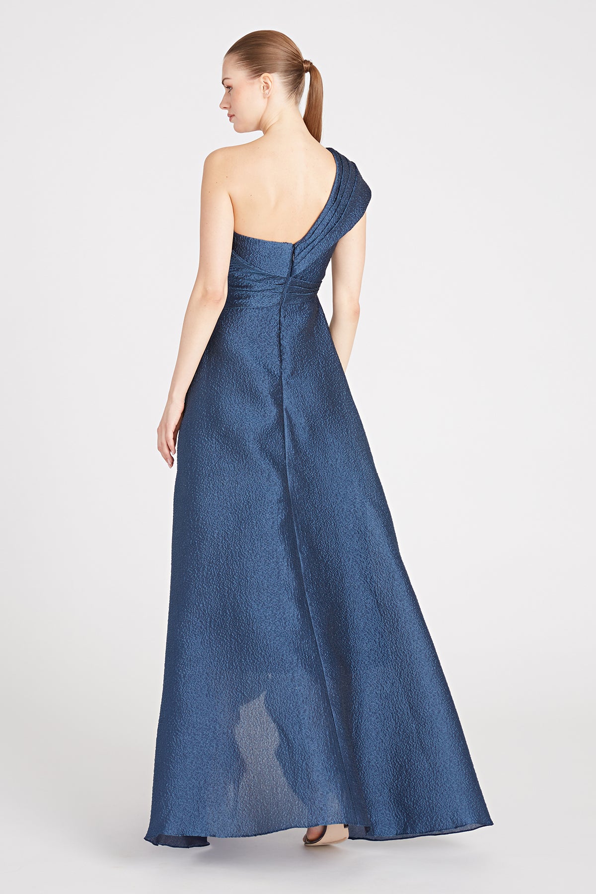 Edith High Low A Line Gown
