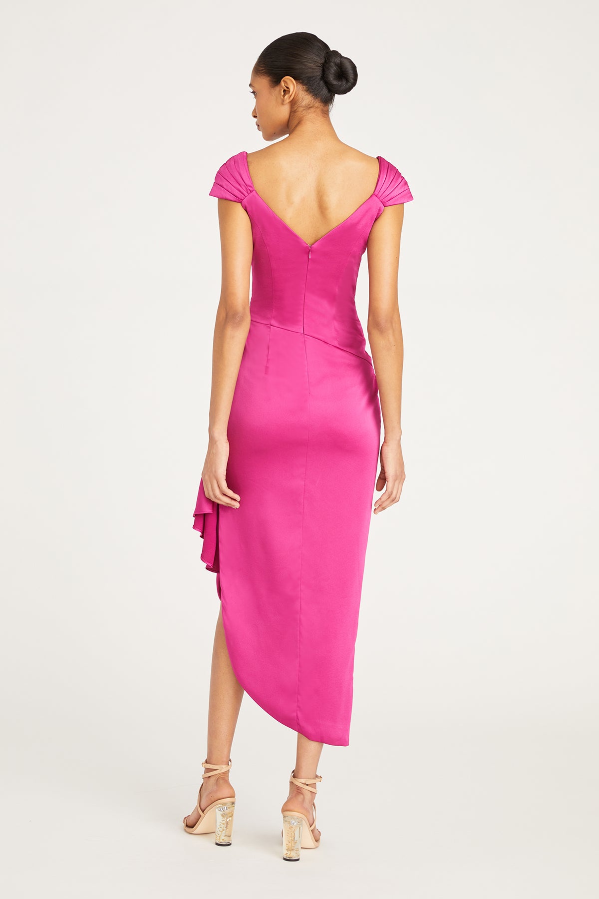 Ellery Cowl Neck Draped Gown