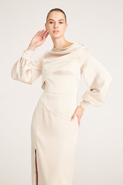 Sylvie Bishop Sleeve Gown