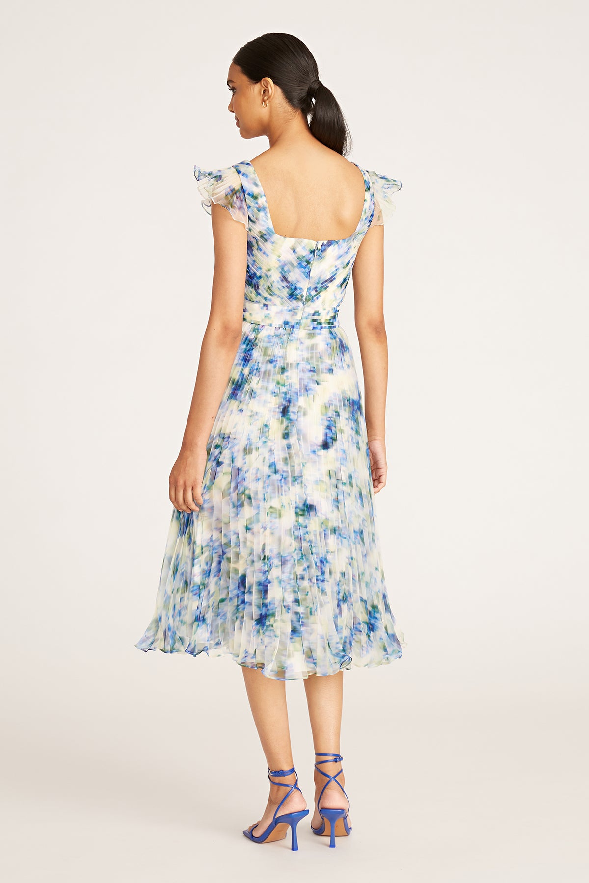 Miriam Pleated Cocktail Dress