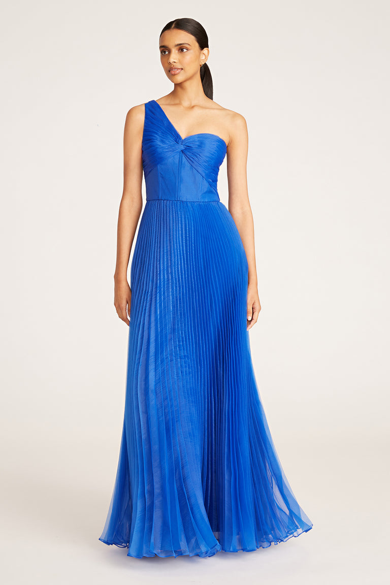 Mahlia One Shoulder Gown – THEIA