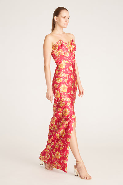 Ariellah Strapless Mikado Gown
