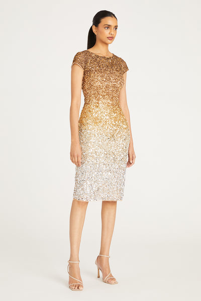 Irma Ombre Sequin Dress