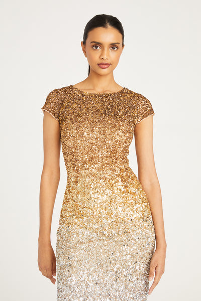 Irma Ombre Sequin Dress