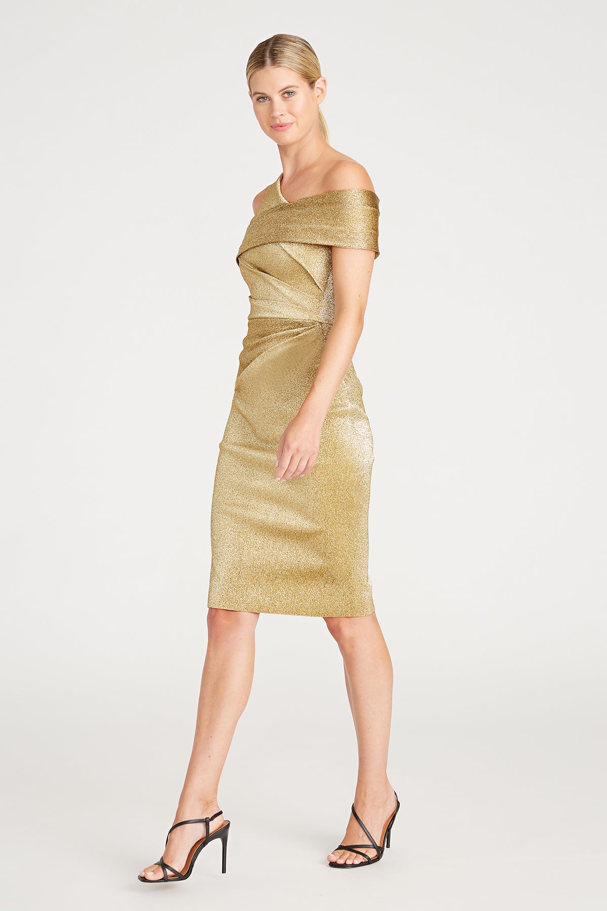 Emmy Draped Cocktail Dress