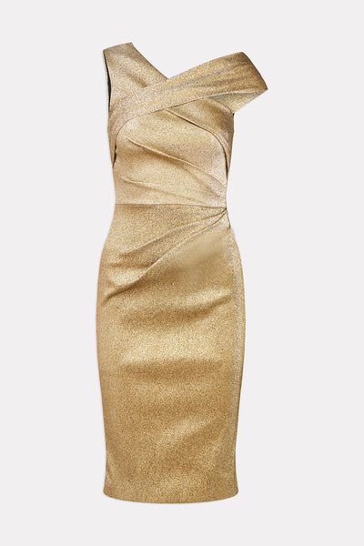 Emmy Draped Cocktail Dress