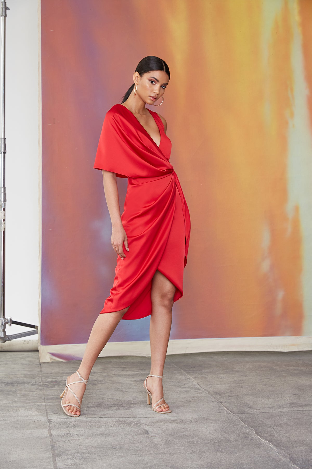 Candace Wrap Cocktail Dress